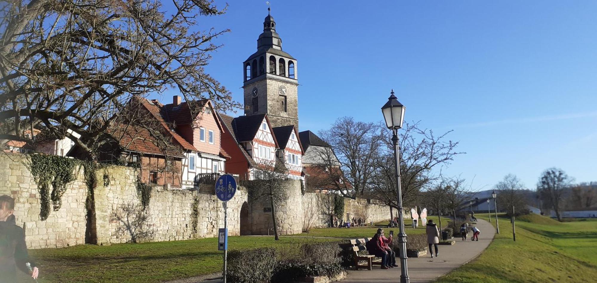 Fachwerk- Ferienwohnung Mit Charme Bad Sooden-Allendorf Luaran gambar